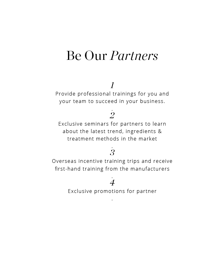 Be Our Partners 3